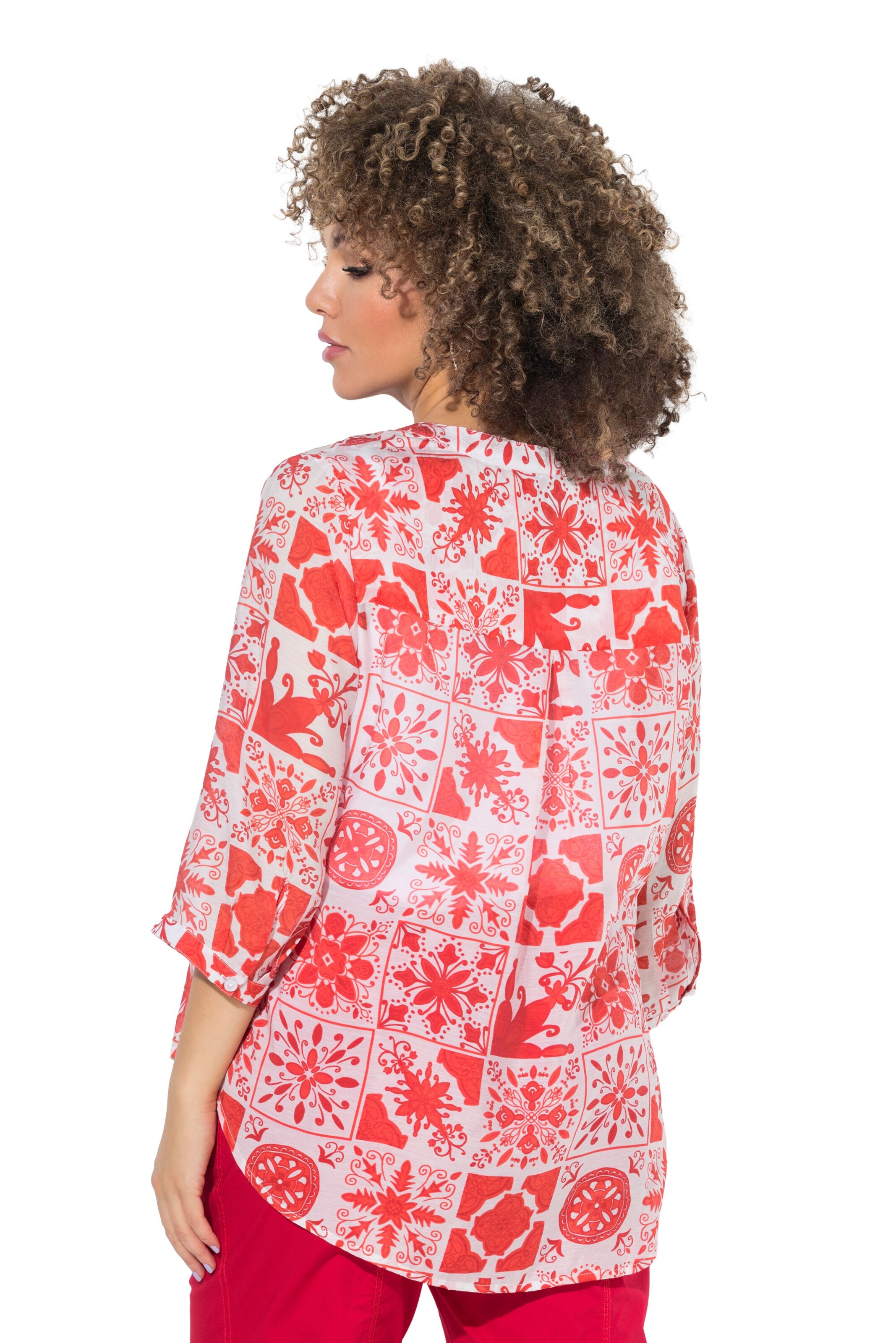 Ulla Popken Tunic in Red