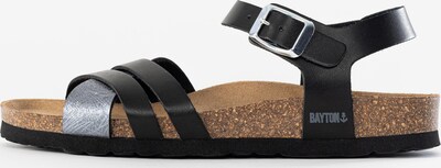 Bayton Sandal 'Denia' i brun / silvergrå / svart, Produktvy