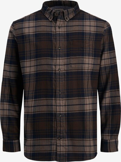 JACK & JONES Overhemd in de kleur Cognac / Donkerbruin, Productweergave