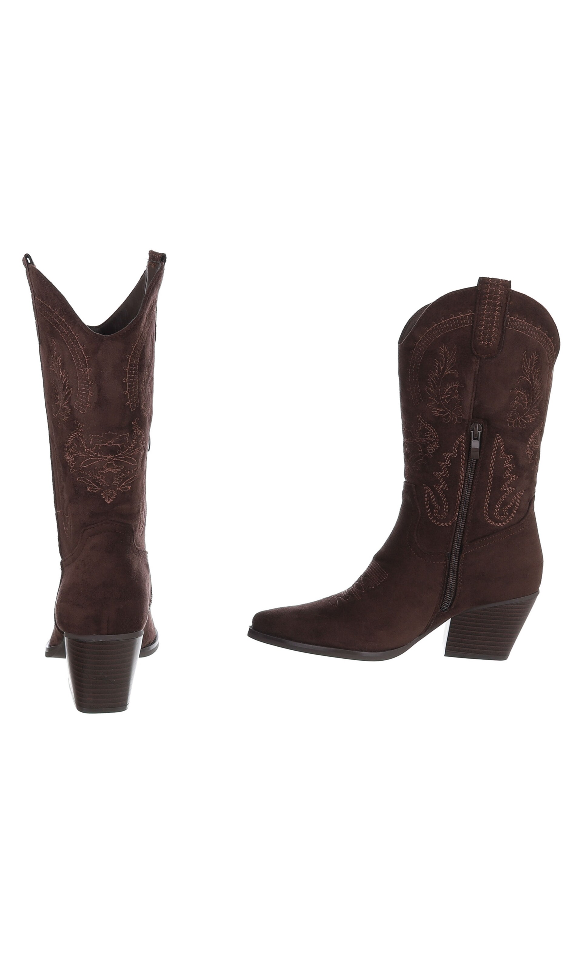 Ital-Design Stiefelette in Braun