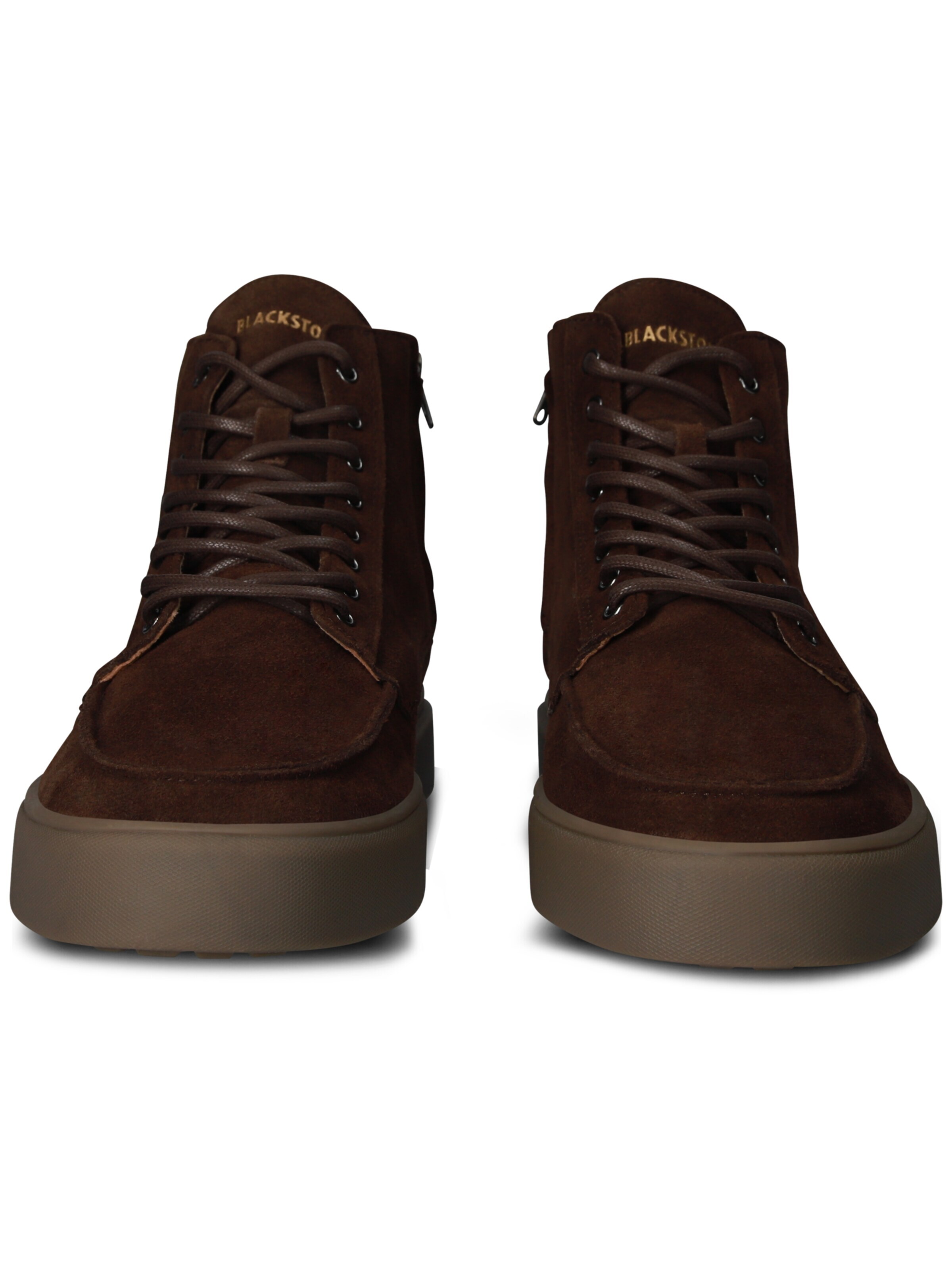 BLACKSTONE Hög sneaker 'RUBY EERO - ZIPPER' i brun