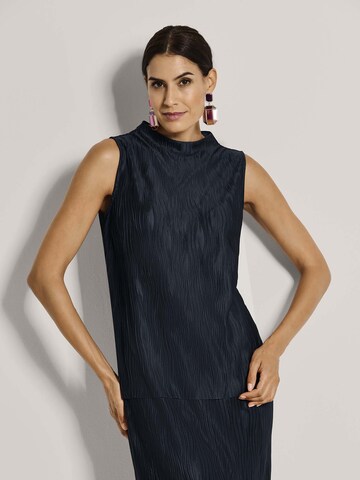 T-shirt MADELEINE en bleu : devant