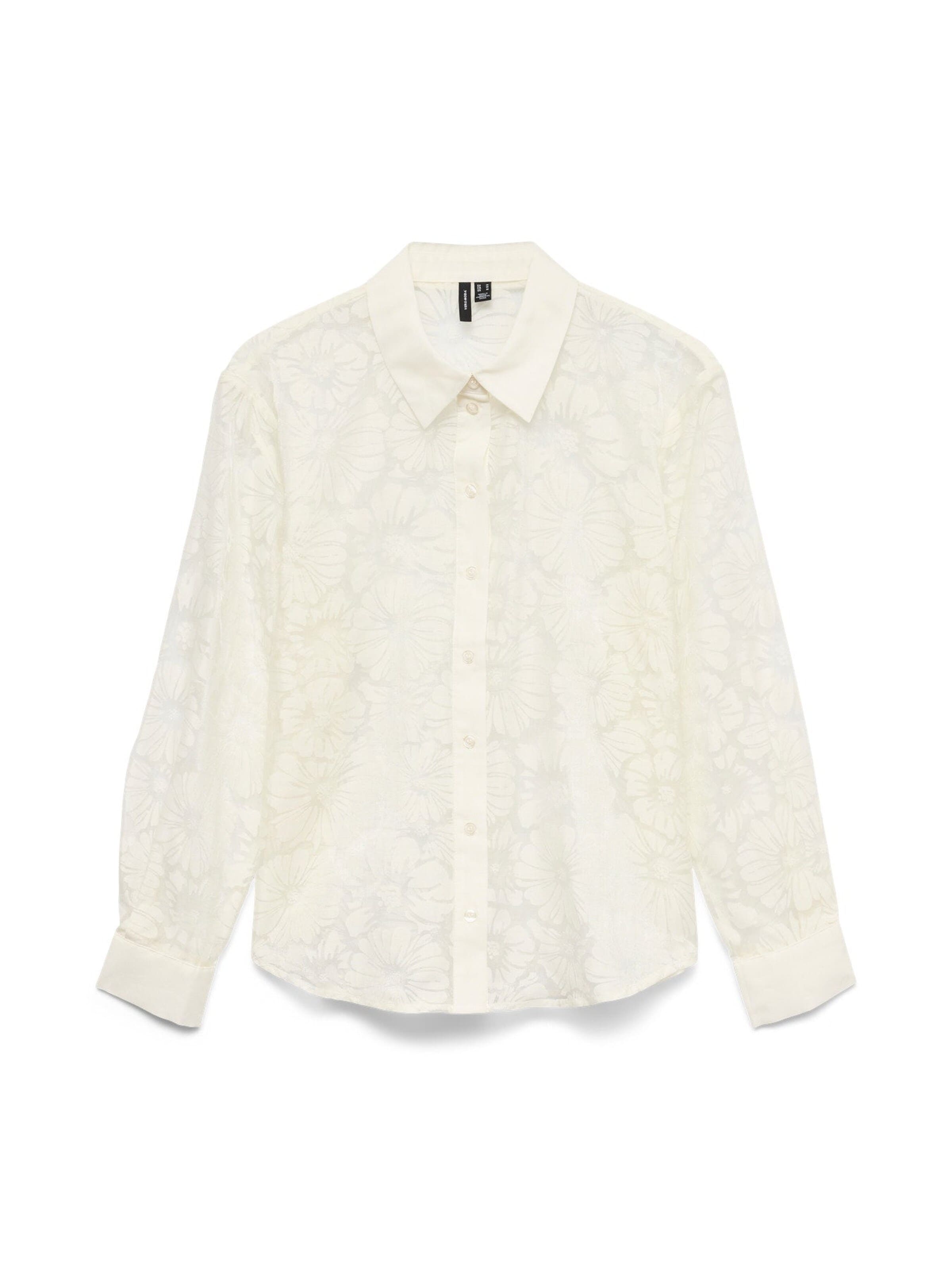 T-shirt '10340599' VERO MODA en blanc : devant