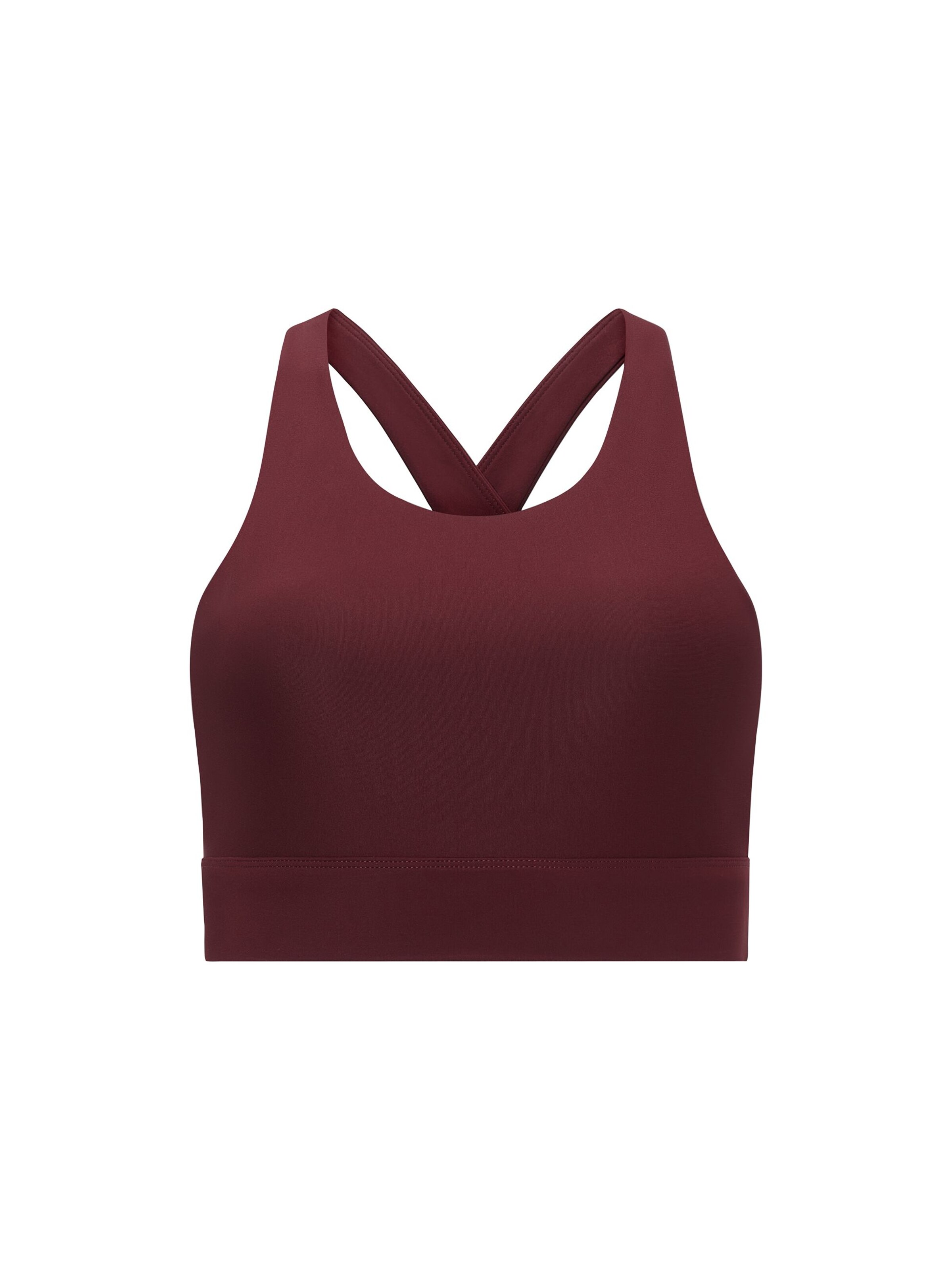 Fabletics Sport-BH 'No Bounce' in Rot: Vorderseite