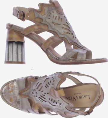 Laura Vita Sandals & High-Heeled Sandals in 38 in Brown: front