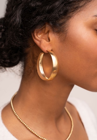 Boucles d'oreilles My Jewellery en or : devant