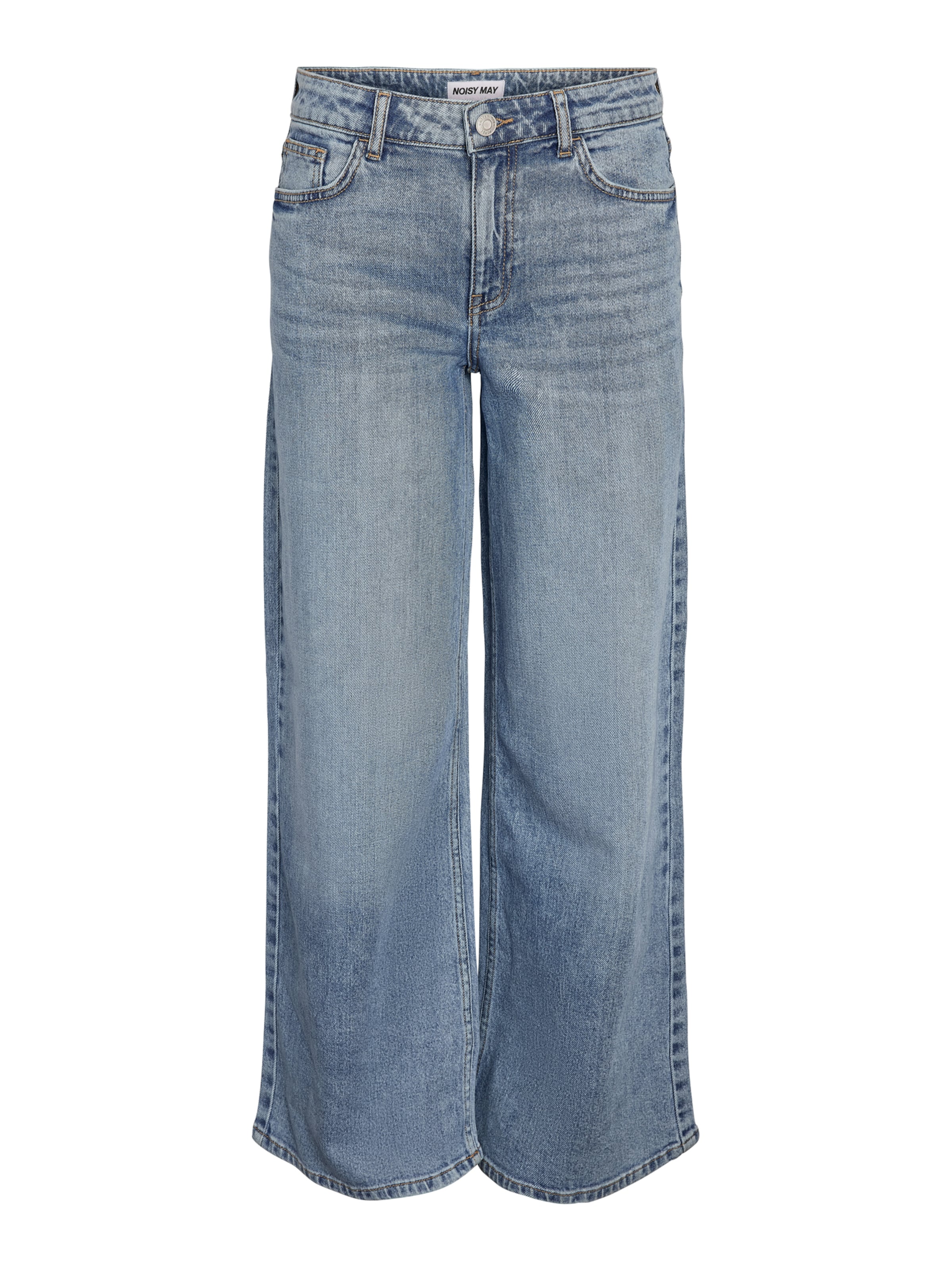 Noisy may Wide leg Jeans 'NMKenzie' in Blauw: voorkant