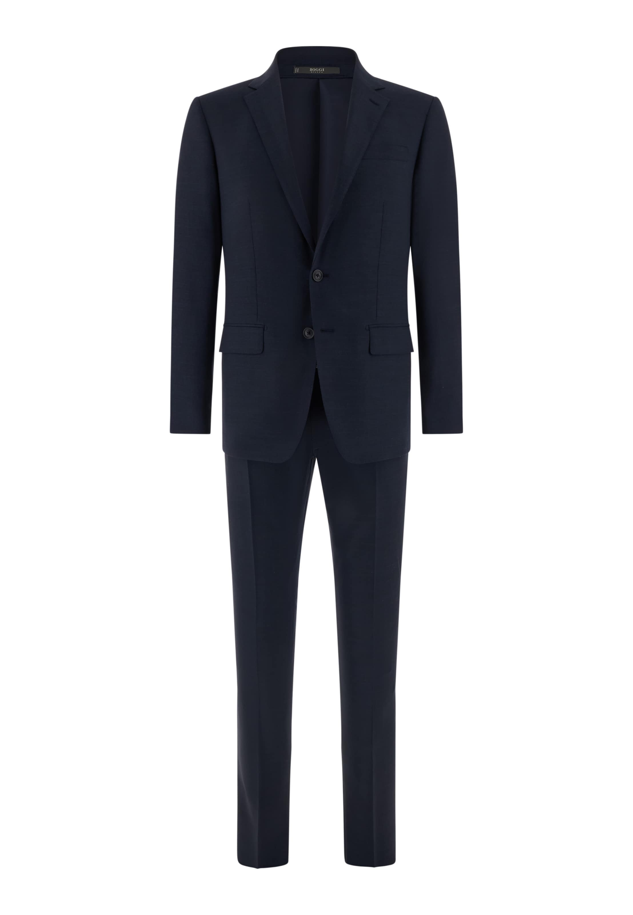 Coupe slim Veste de costume Boggi Milano en bleu : devant