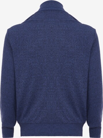 RAIDO Knit Cardigan in Blue