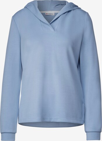 STREET ONE Sweatshirt in Blau: predná strana