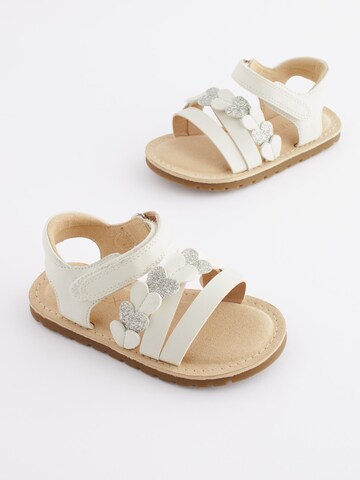 Next - Sandalias en blanco