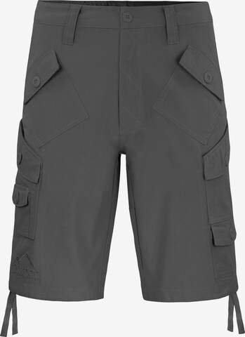 Regular Pantalon outdoor 'Sonora' normani en gris : devant