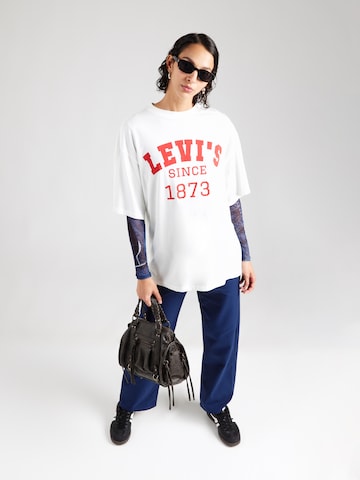 LEVI'S ® Μπλουζάκι 'Graphic Short Stack Tee' σε λευκό