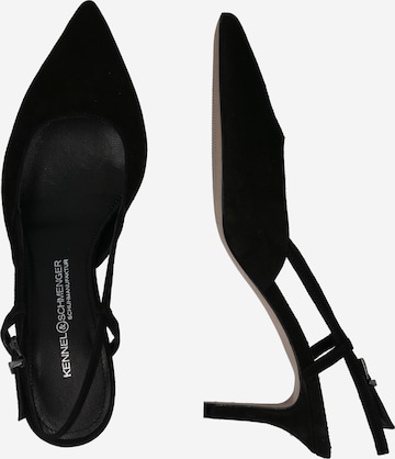 Kennel & Schmenger Slingback Pumps 'ROME' in Black