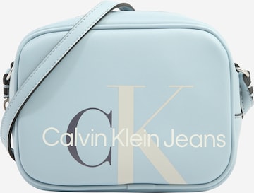 Calvin Klein Jeans Crossbody Bag 'Sculpted Mono' in Blue: front