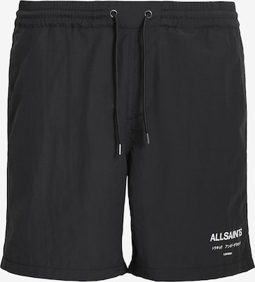 AllSaints Uimashortsit värissä musta: etupuoli