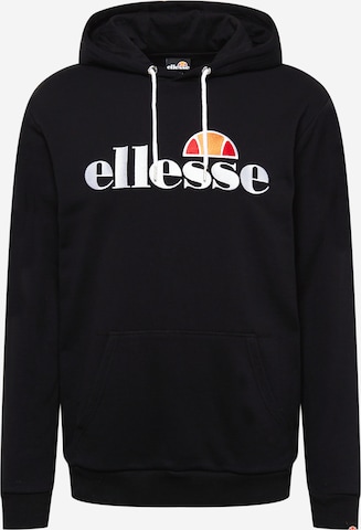 ELLESSE Sweatshirt 'Ferrer' in Schwarz: predná strana