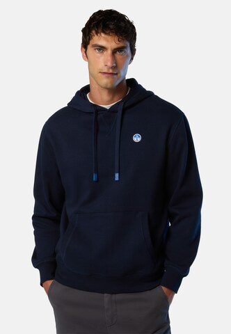 North Sails Sweatshirt in Blau: Vorderseite