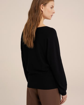 WE Fashion Pullover in Schwarz