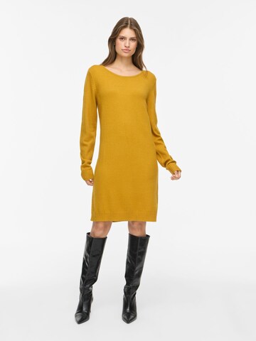 Robes en maille 'VIRil' VILA en jaune
