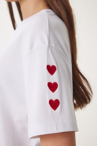 T-shirt Happiness İstanbul en blanc