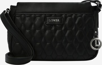 L.CREDI Crossbody Bag 'Latona ' in Black: front