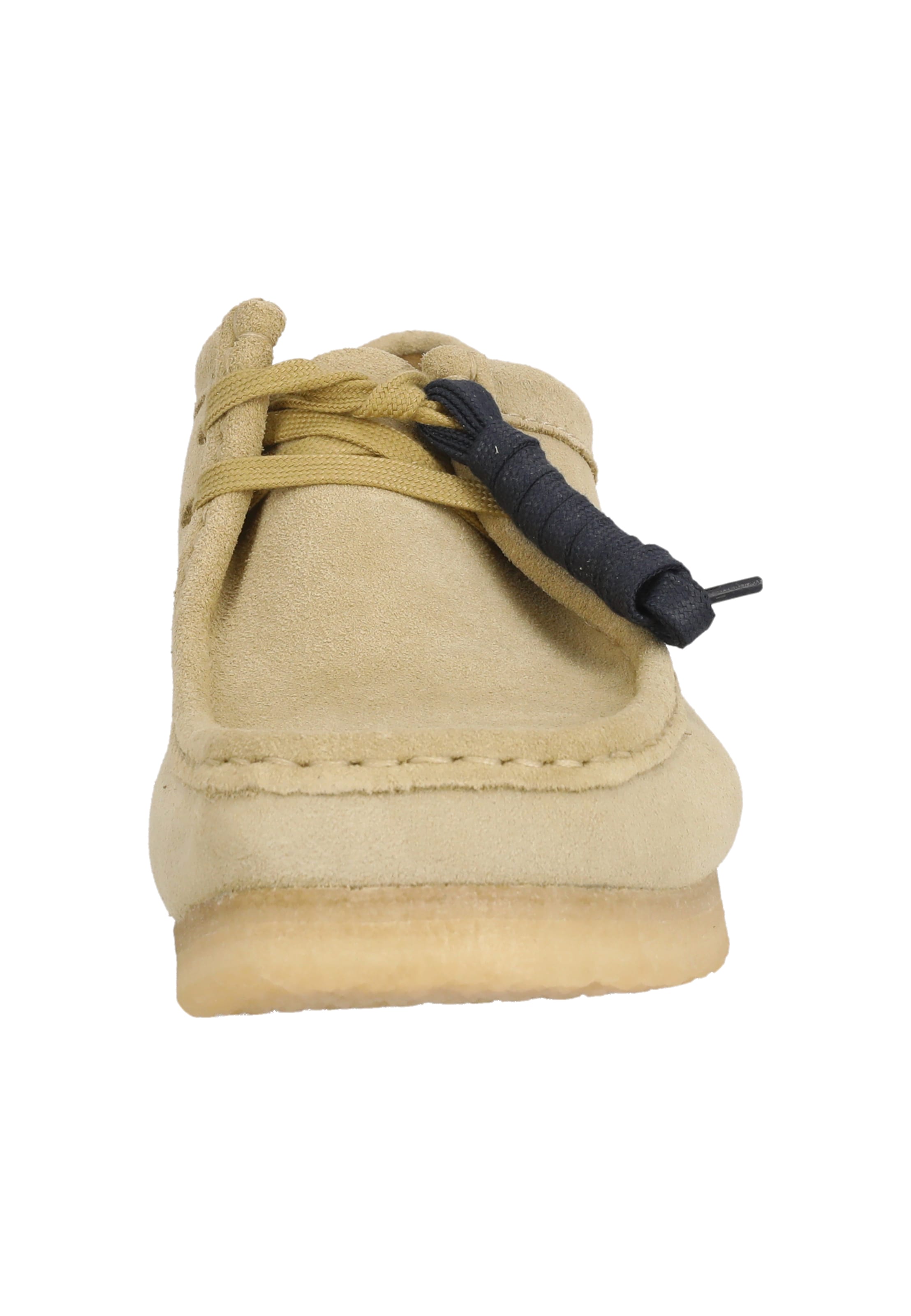 CLARKS Schnürschuhe 'Wallabee Maple' in Beige