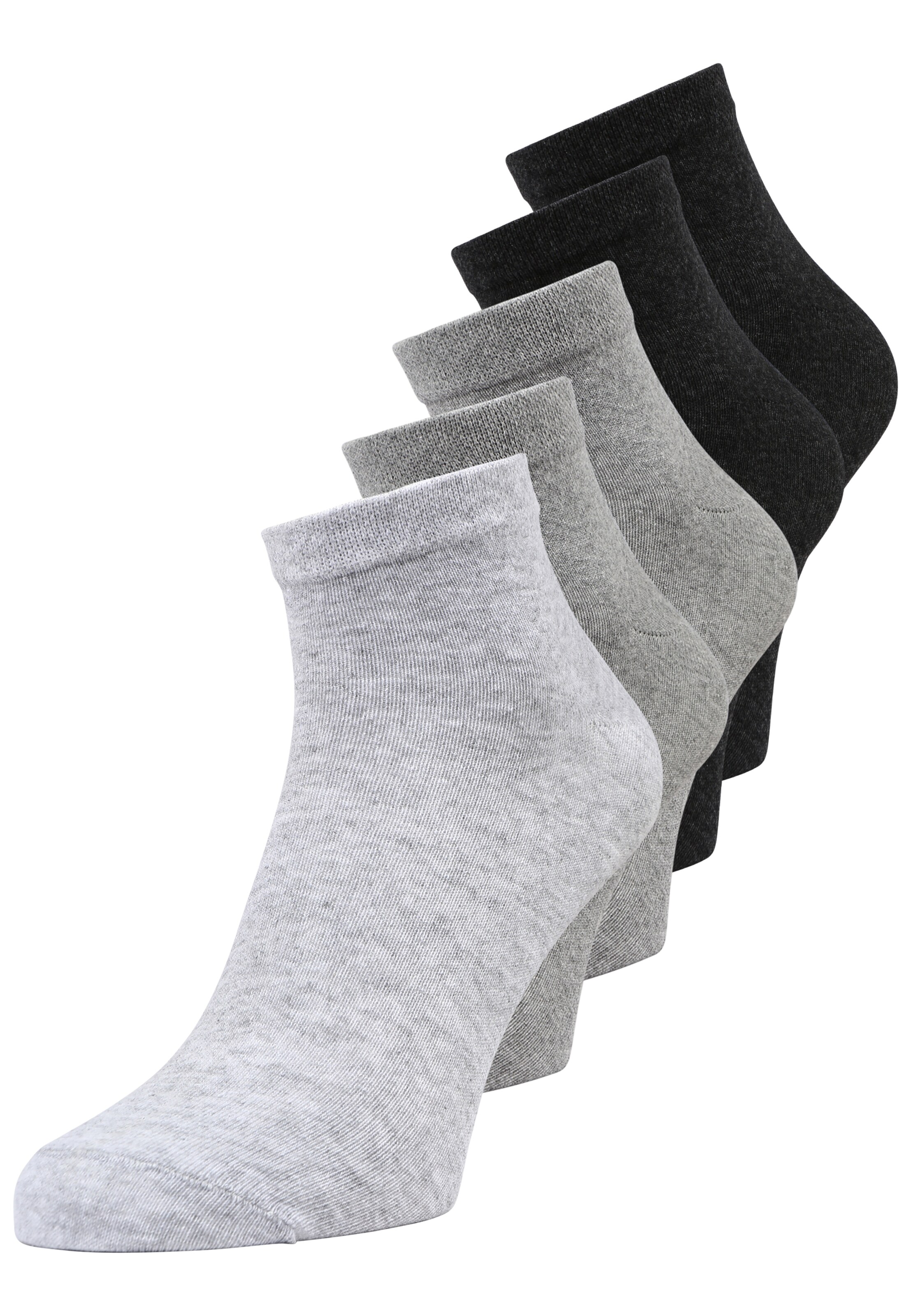 Götzburg Socken in Grau: Vorderseite