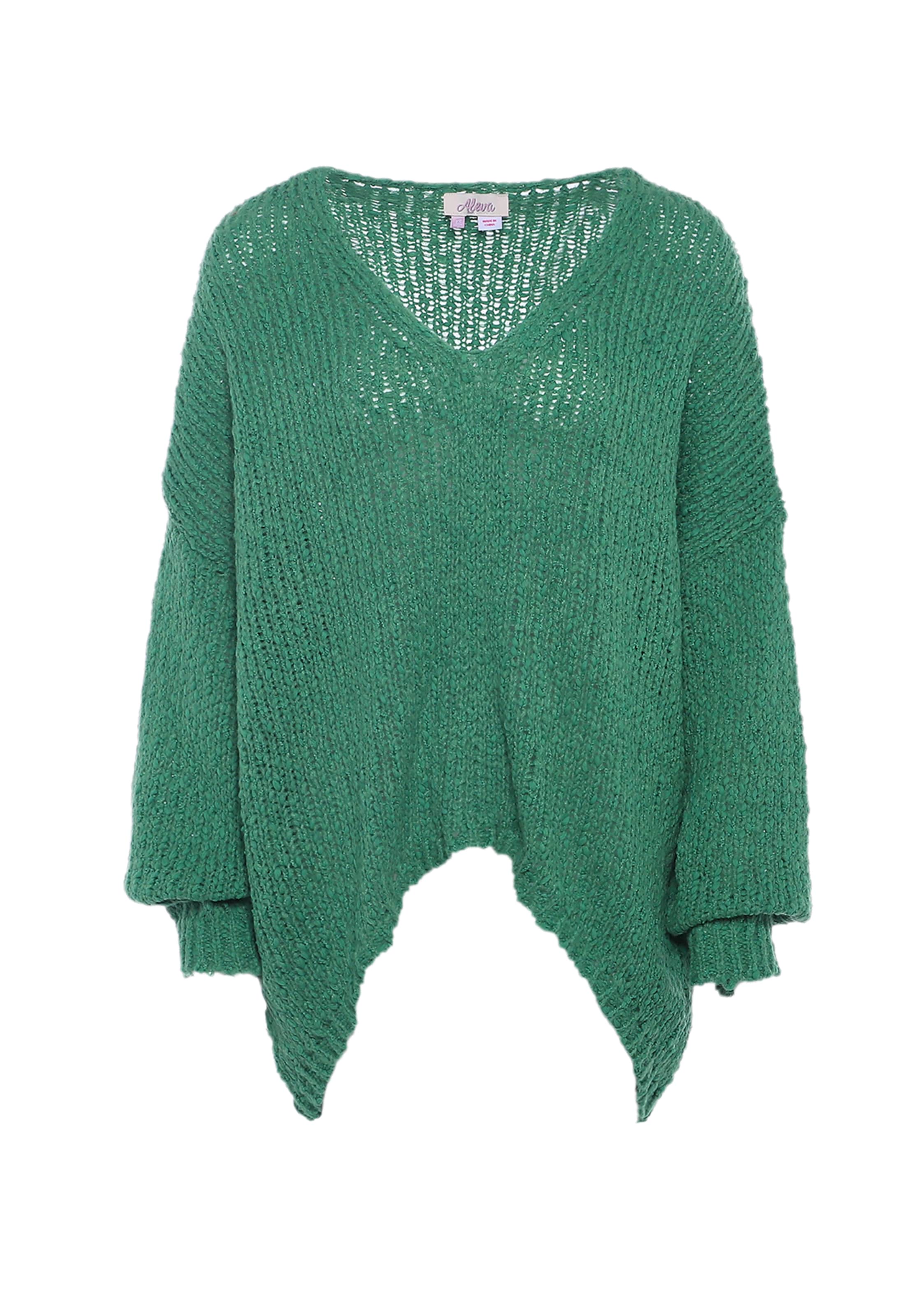 aleva Свитер в Зеленый: спереди