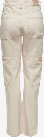 ONLY Loosefit Jeans 'Camille' in Beige