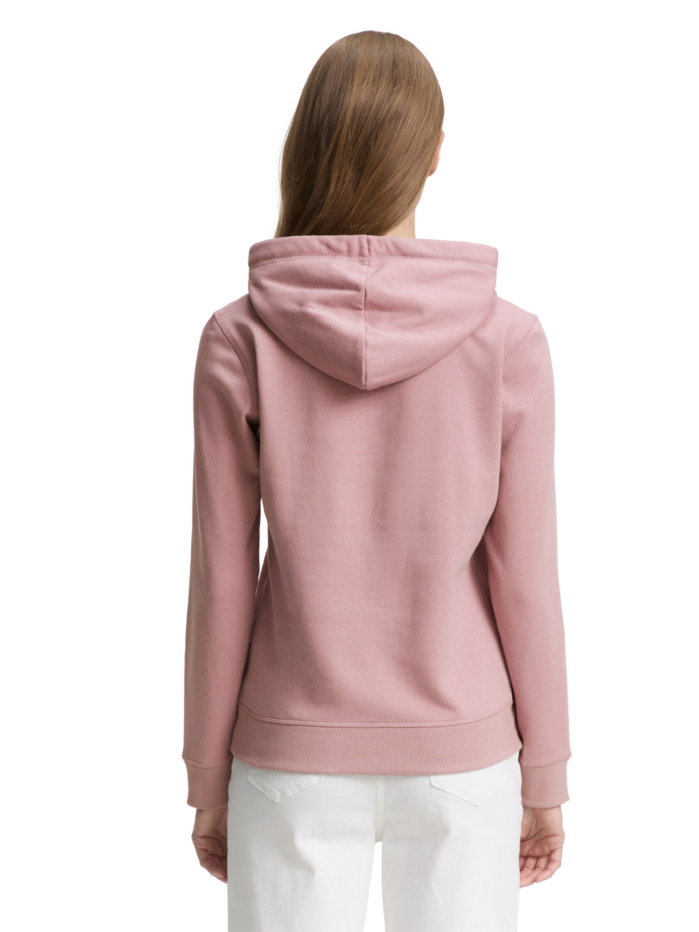 TOM TAILOR DENIM Свитшот в Ярко-розовый