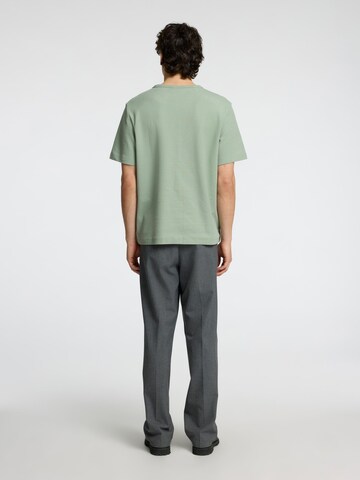 T-Shirt 'SLHJoseph' SELECTED en vert