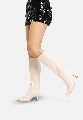 Salinyang Laarzen in Beige