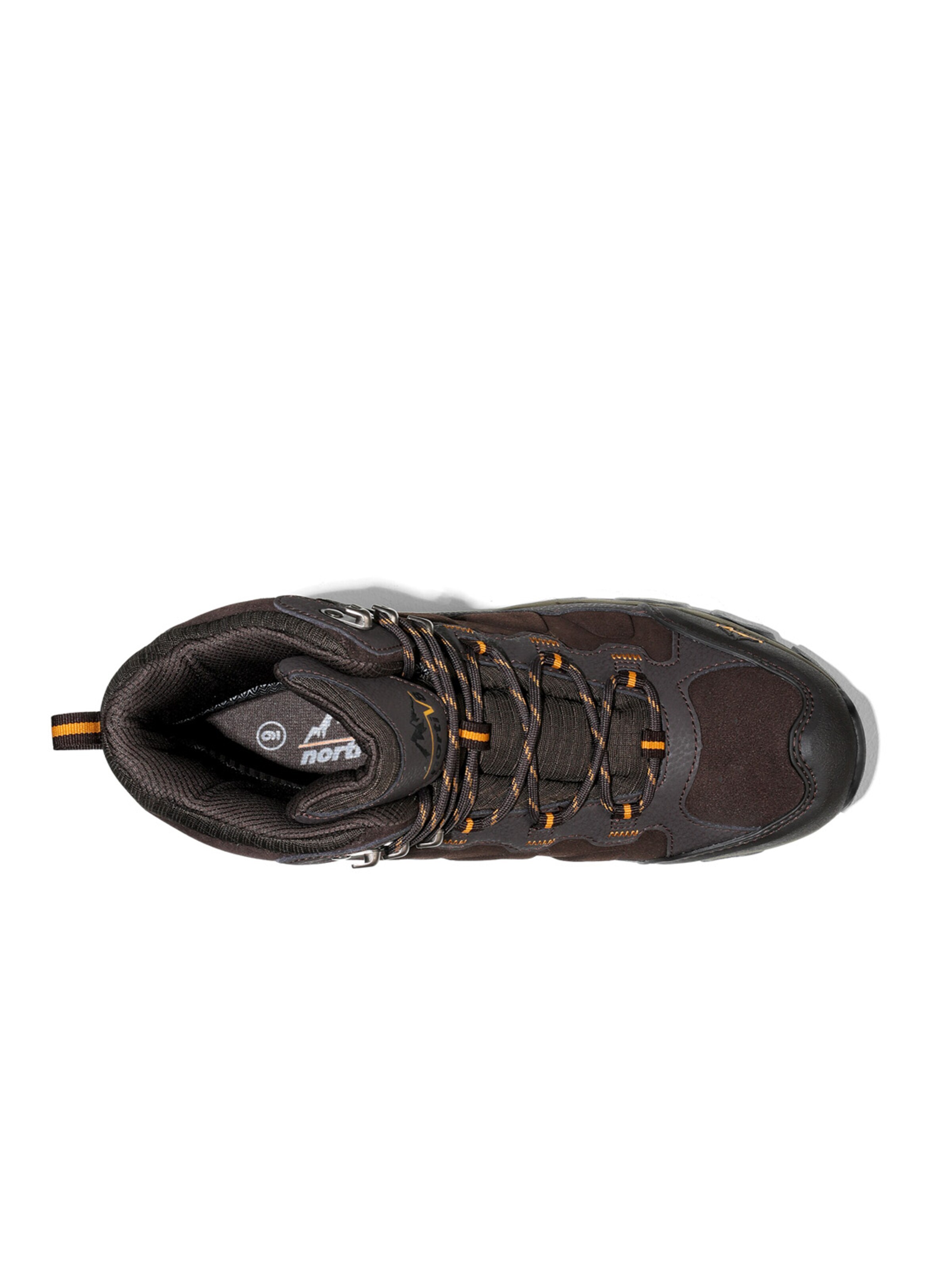 Boots 'NORTIV 8 Herren Wasserdichte Wanderschuhe Outdoor Mid Trekking Leichte Bergschuhe' di NORTIV 8 in marrone