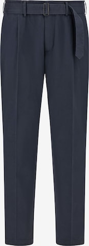 Pantaloni con piega frontale di Boggi Milano in grigio: frontale