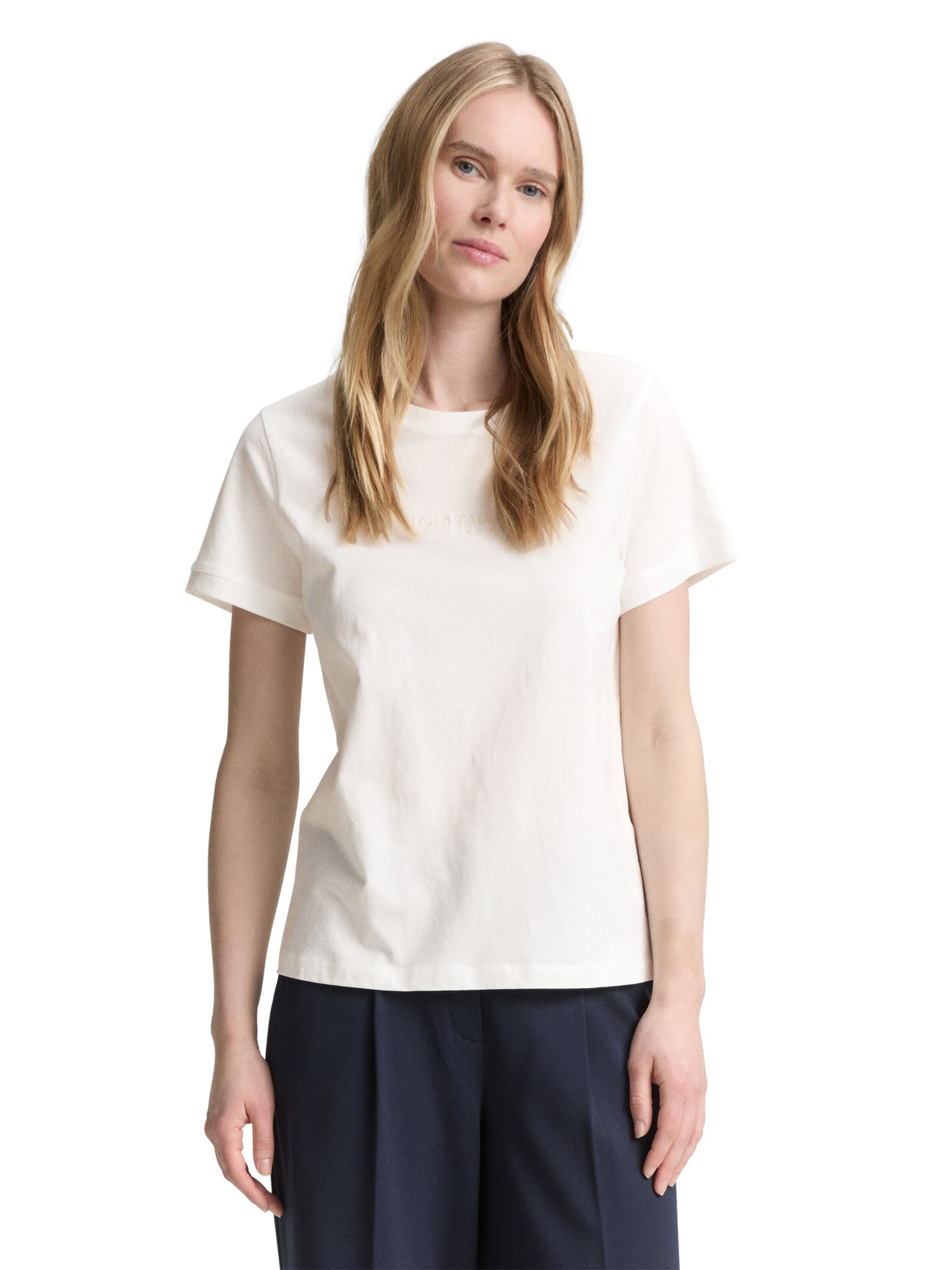 TOM TAILOR Футболка в Синий: спереди