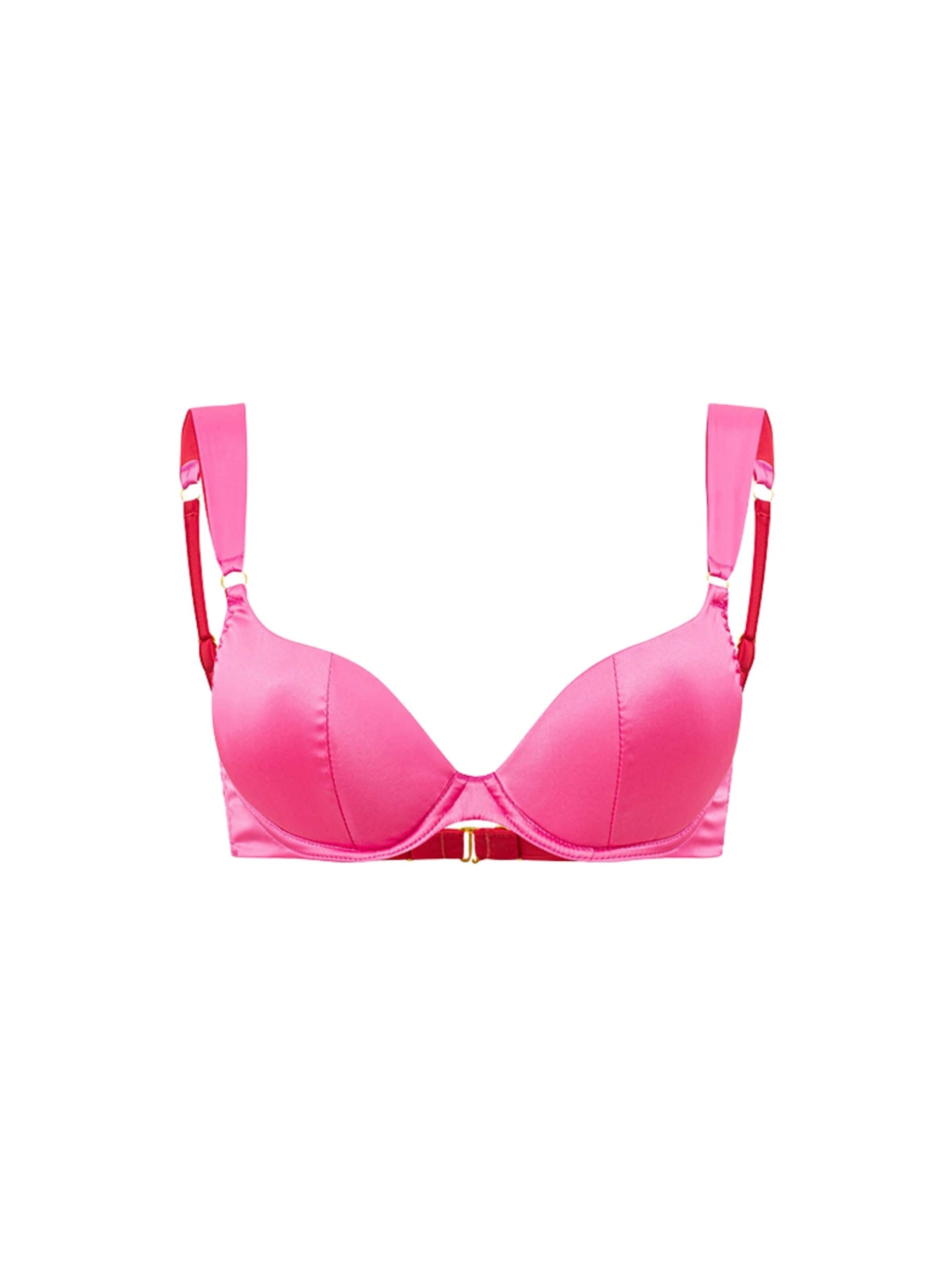 Invisible Hauts de bikini 'French Kiss' EKCENTRIK en rose