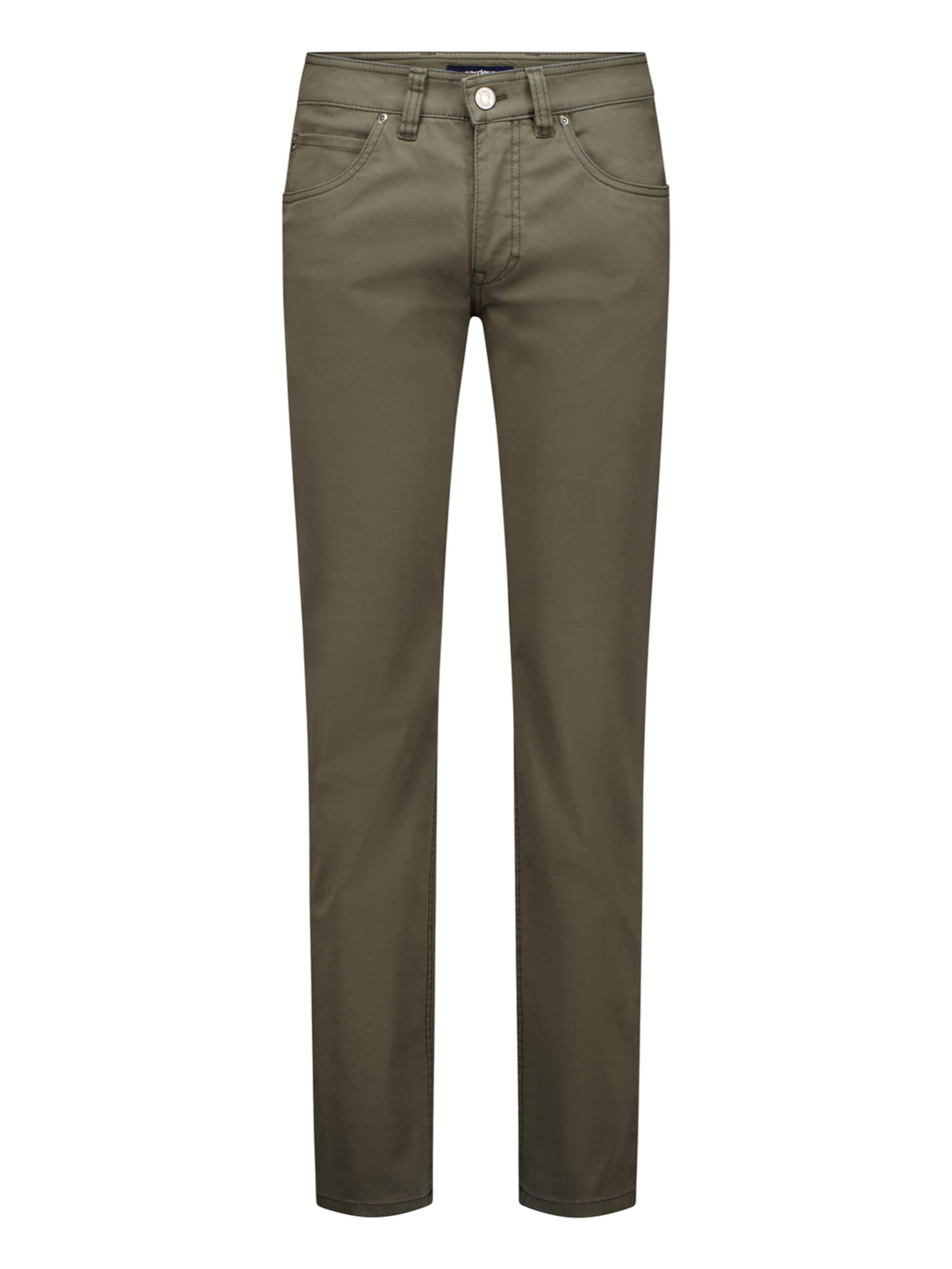 Gardeur Slimfit Hose 'BILL' in Grün: Vorderseite