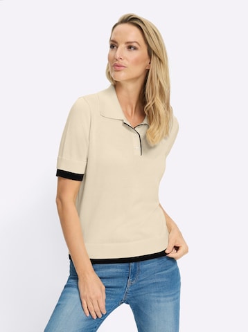 heine Pullover in Beige: Vorderseite