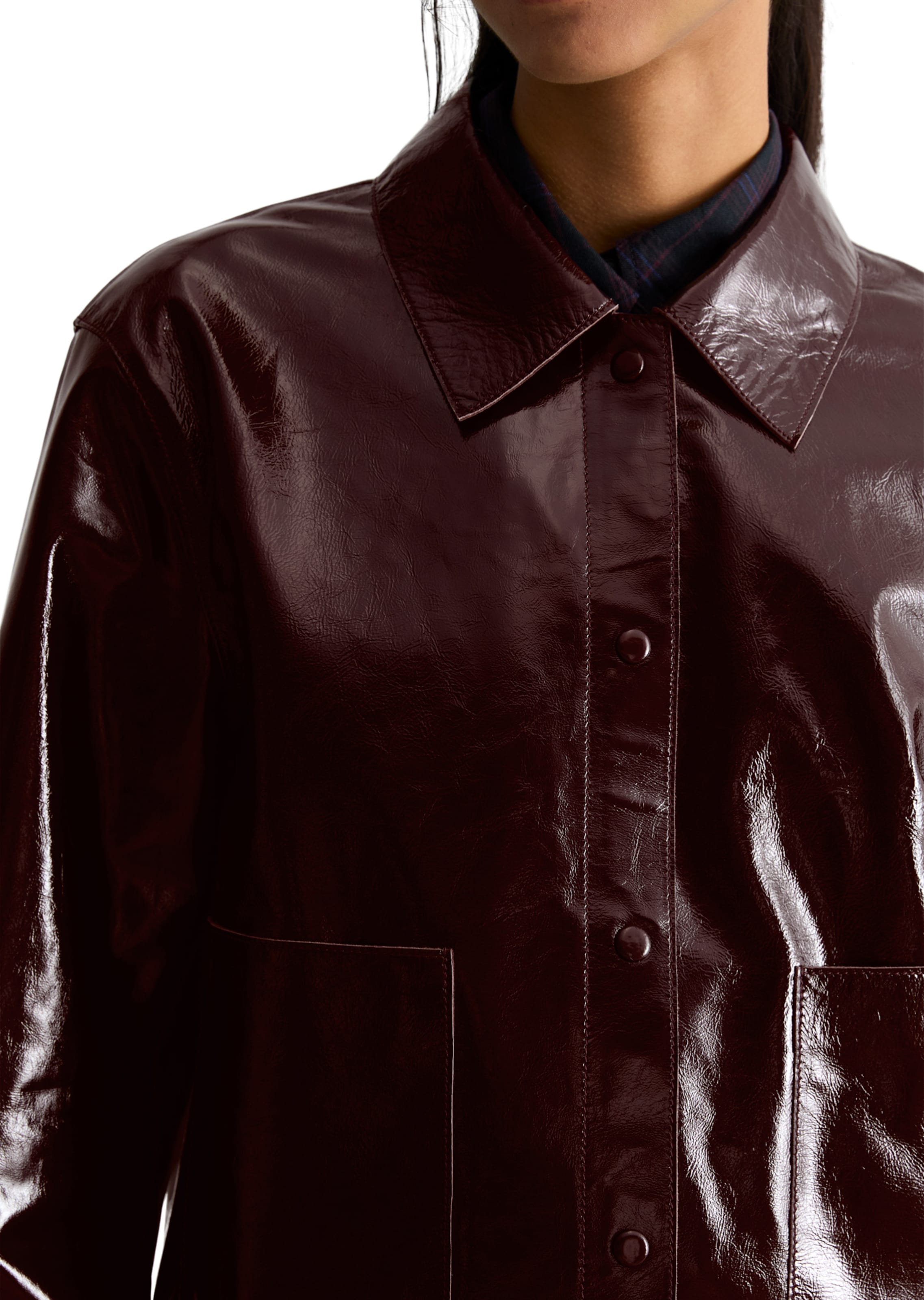 Marc O'Polo DENIM Between-season jacket in Red: front