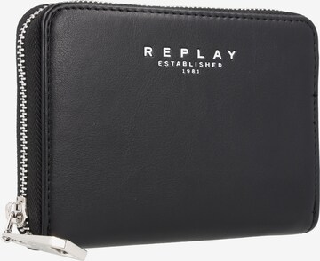 REPLAY Wallet in Black