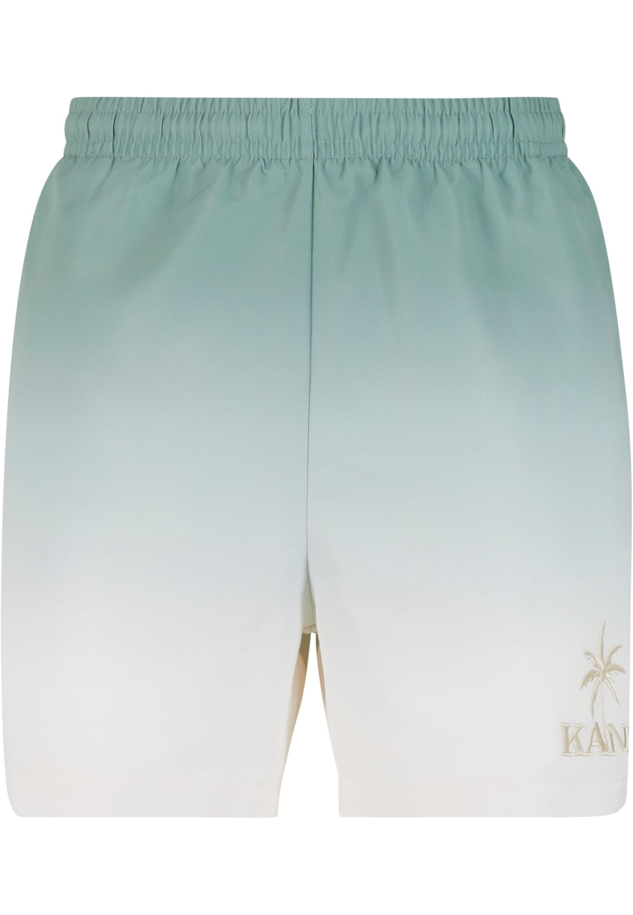 Karl Kani Badeshorts in Grün: Vorderseite