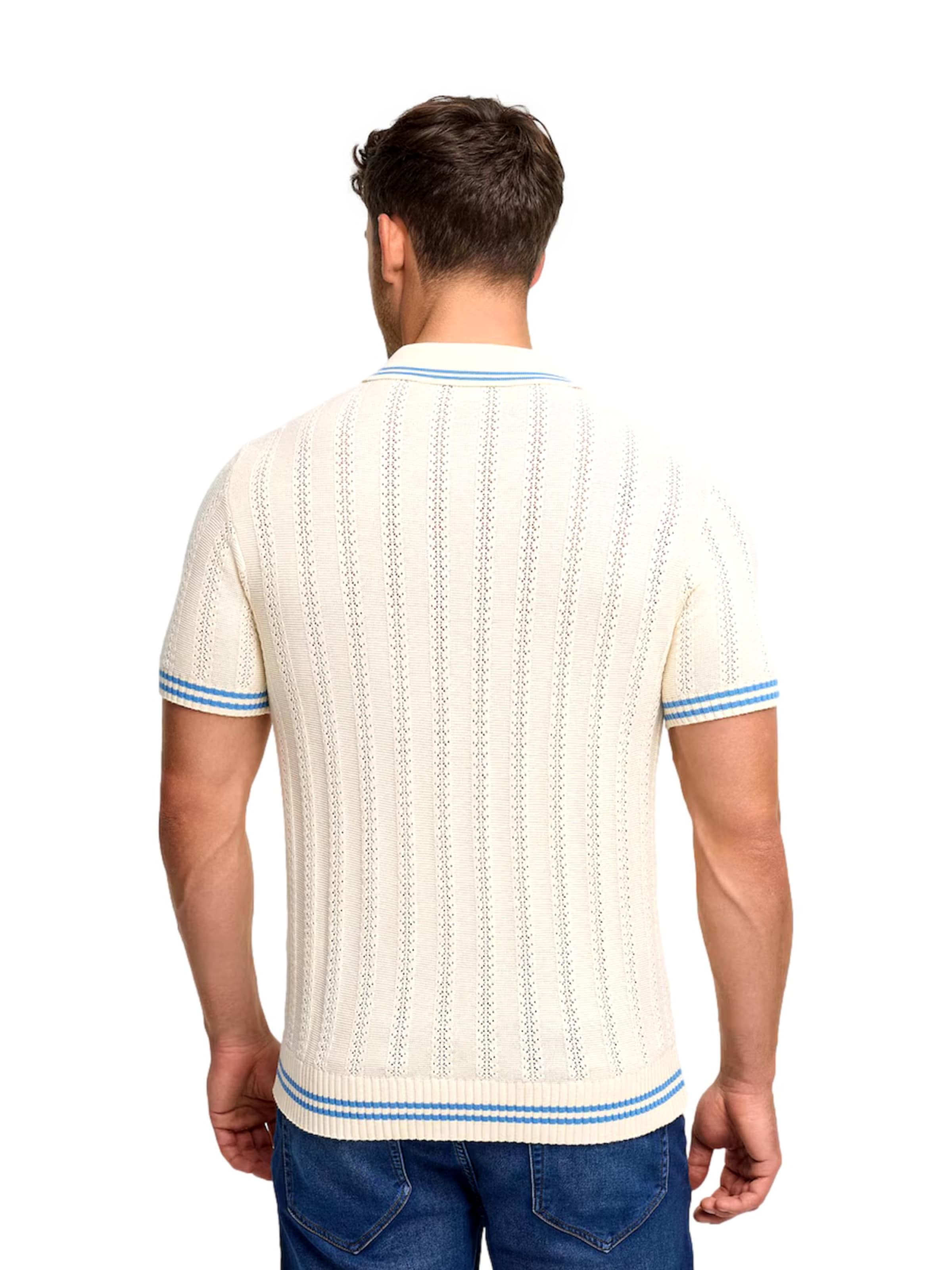 T-Shirt 'Lunn' INDICODE en beige