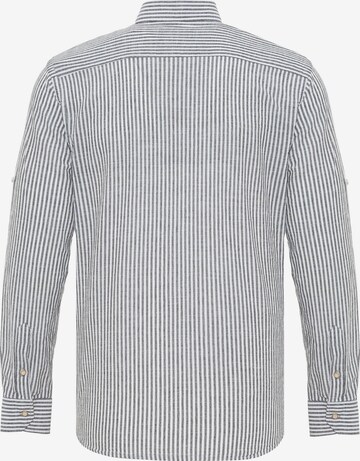 CIPO & BAXX Regular Fit Langarmhemd in Grau