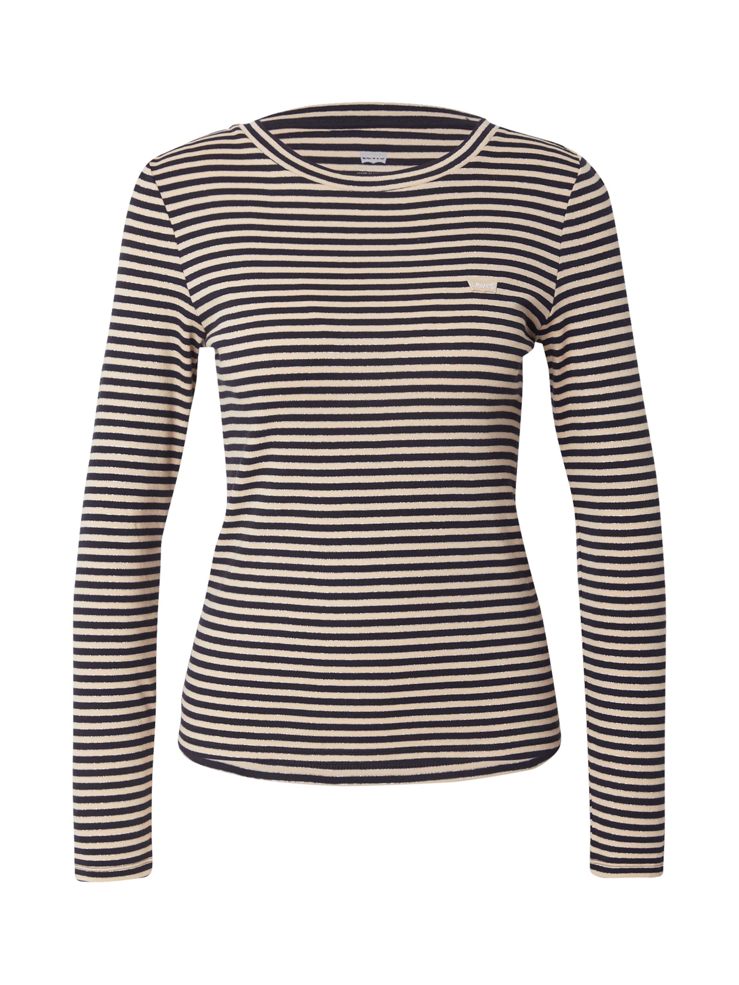 LEVI&#x27;S ®Majica &#x27;Essential Housemark&#x27; - bež boja: prednji dio