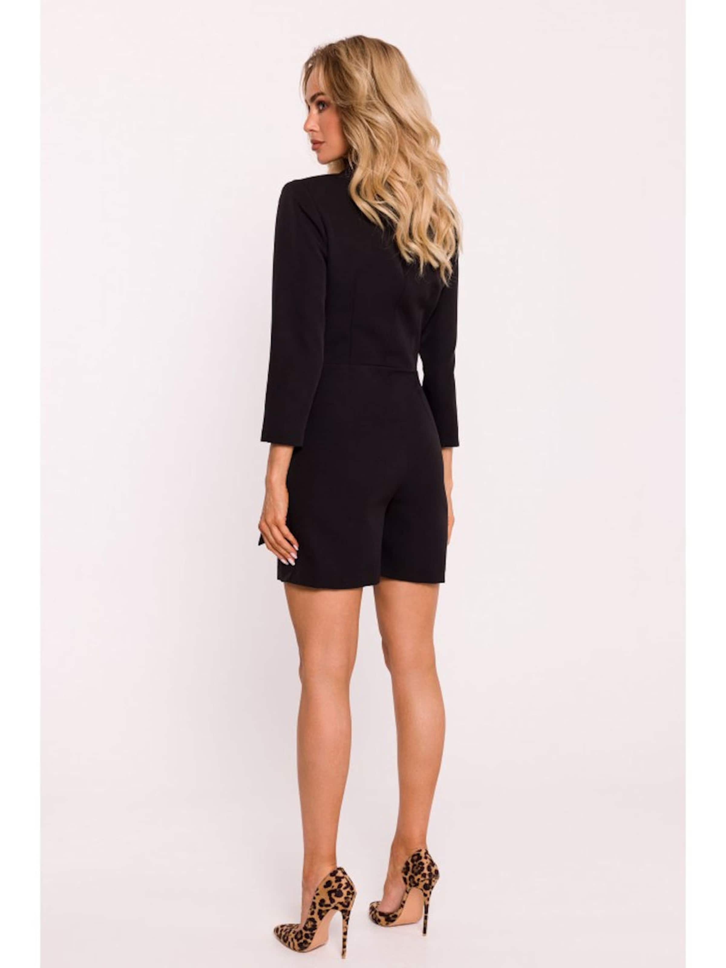 Numoco Jumpsuit 'Runa'‌‌‌‌‌ in Schwarz