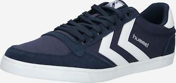 Hummel High-Top Sneakers 'Slimmer Stadil' in Blue: front