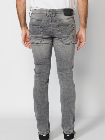 KOROSHI Slimfit Jeans i grå