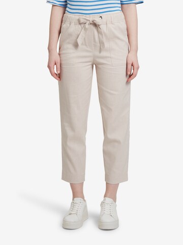 regular Pantaloni di Betty & Co in beige: frontale