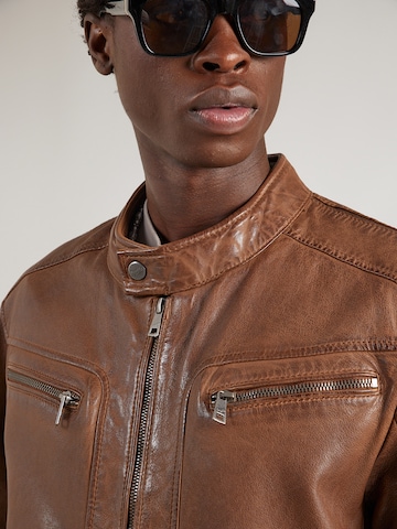 Mauritius Демисезонная куртка 'Roley' в Коричневый